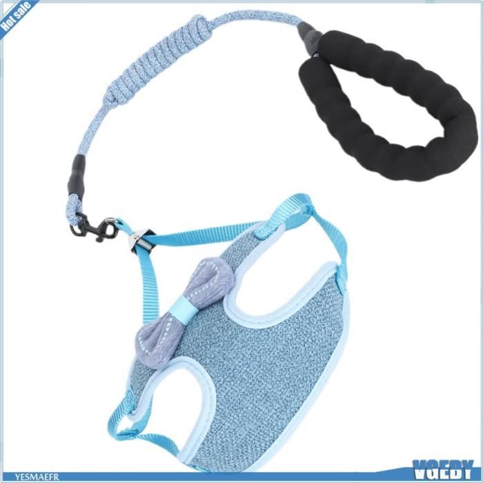Comparer les prix de Harnais pour chat - V GEBY - Gilet Anti-perte - Polyester - Bleu - 2,5 à 10 kg