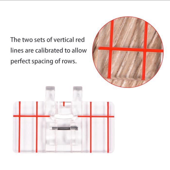 Pied Transparent Piqûre à Droite Husqvarna 413058345