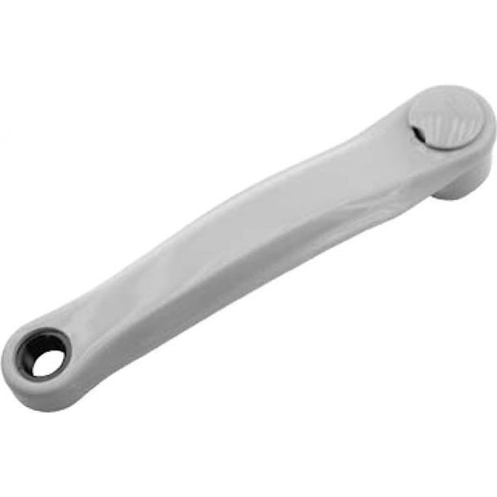 Pédalier vélo - manivelle gauche - acier - 170 gr