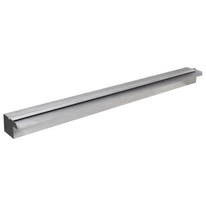 Lame D Eau Pour Piscine Pas Cher Lame D Eau Rectangulaire A Led 90 Cm En Acier Inoxydable Pour Piscine Achat Vente Cascade Fontaine Lame D Eau Rectangulaire A Cdiscount
