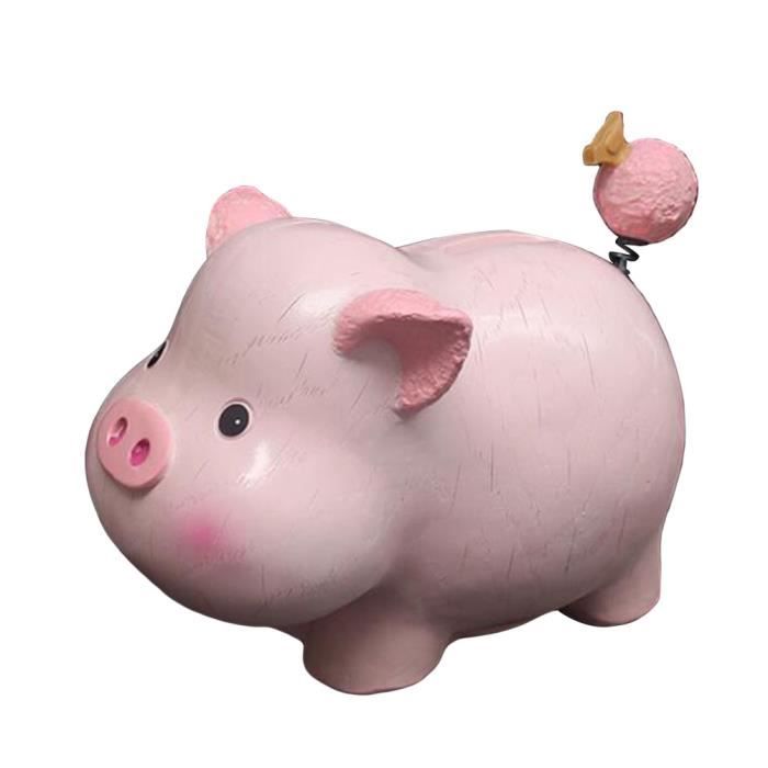 1 Pc Tirelire Adorable En Forme De Cochon Creative Boite De Rangement Monnaie Conteneur D Argent Pour Enfants Bebe Tirelire Cdiscount Maison
