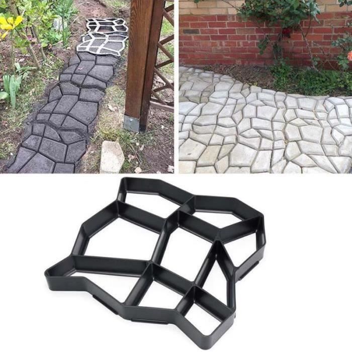 Garden Walk Pavement Mold À faire soi-même manuellement dallage ciment brique béton Moules