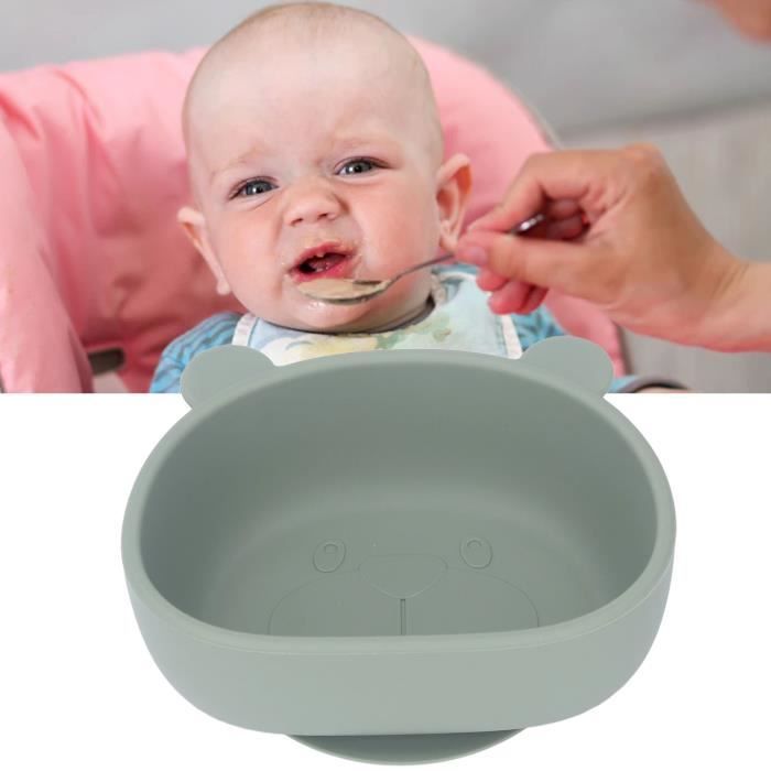 BEA Bol en silicone pour bébé, antidérapant, sain et durable, vert olive -  Cdiscount Puériculture & Eveil bébé
