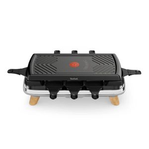 Appareil à raclette 3 en 1 - En pierre de cuisson, grill réversible