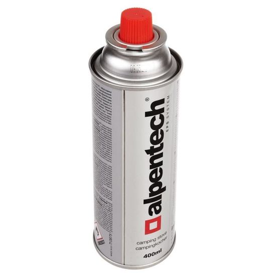 Lot De 8 Cartouches De Gaz 400ml Alpen Camping Isobutane - Plage -10°C à +40°C IK004 - EN417