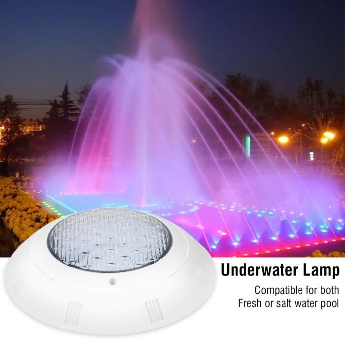Lot De 4 Lampes LED RGB Pour Piscine - Éclairage Sous-marin Flottant Sans Fil - IP68