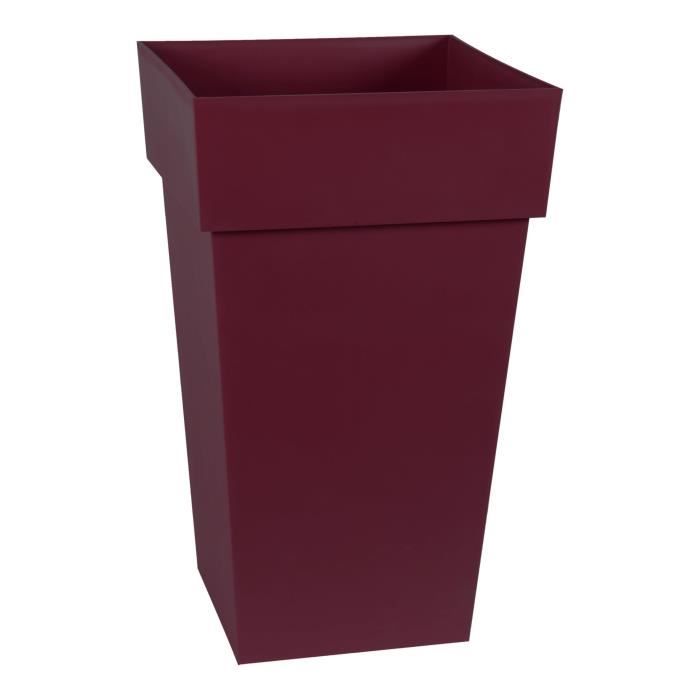 Eda Pot De Fleur Rond Toscane - ø 40 X H 32 Cm - 23 L - Blanc - Gamm vert Eda Pot De Fleur Rond Toscane - ø 40 X H 32 Cm - 23 L - Blanc - Gamm vert