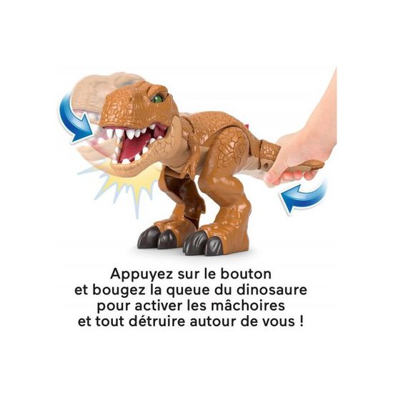 Dinosaure Brun : Skorpiovenator 34 cm - Articulé Et Sonore - Jurassic
