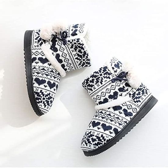 Pantoufles D’hiver En Fourrure Pour Femmes, Imperméables, Chaudes