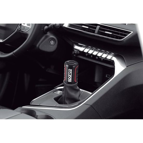 Pommeau De Levier De Vitesse Sparco Racing Noir - Design Sportif