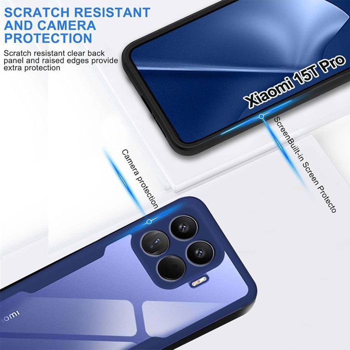 Coque Etui + Verre Trempé Anti Espion pour Xiaomi Redmi Note 13 Pro / 12 / 11 eB