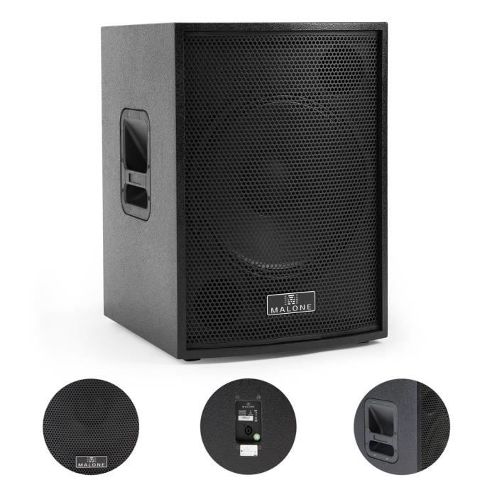 Enceinte Pc Enceinte Active Malone PP-2212A-T Subwoofer 30cm