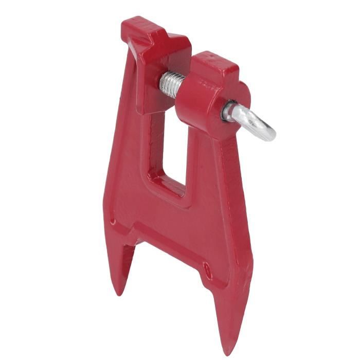 Étau De Ponçage Pour Tronçonneuse BESPORTBLE - Support Réglable Pour Affûtage De Chaîne - Portable Et Compact - Accessoire Pratique Bricolage