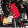 Rouge Automobile Relais testeur électronique relais voiture 12V testeur pour les voitures universelles Batterie Auto Checker-3
