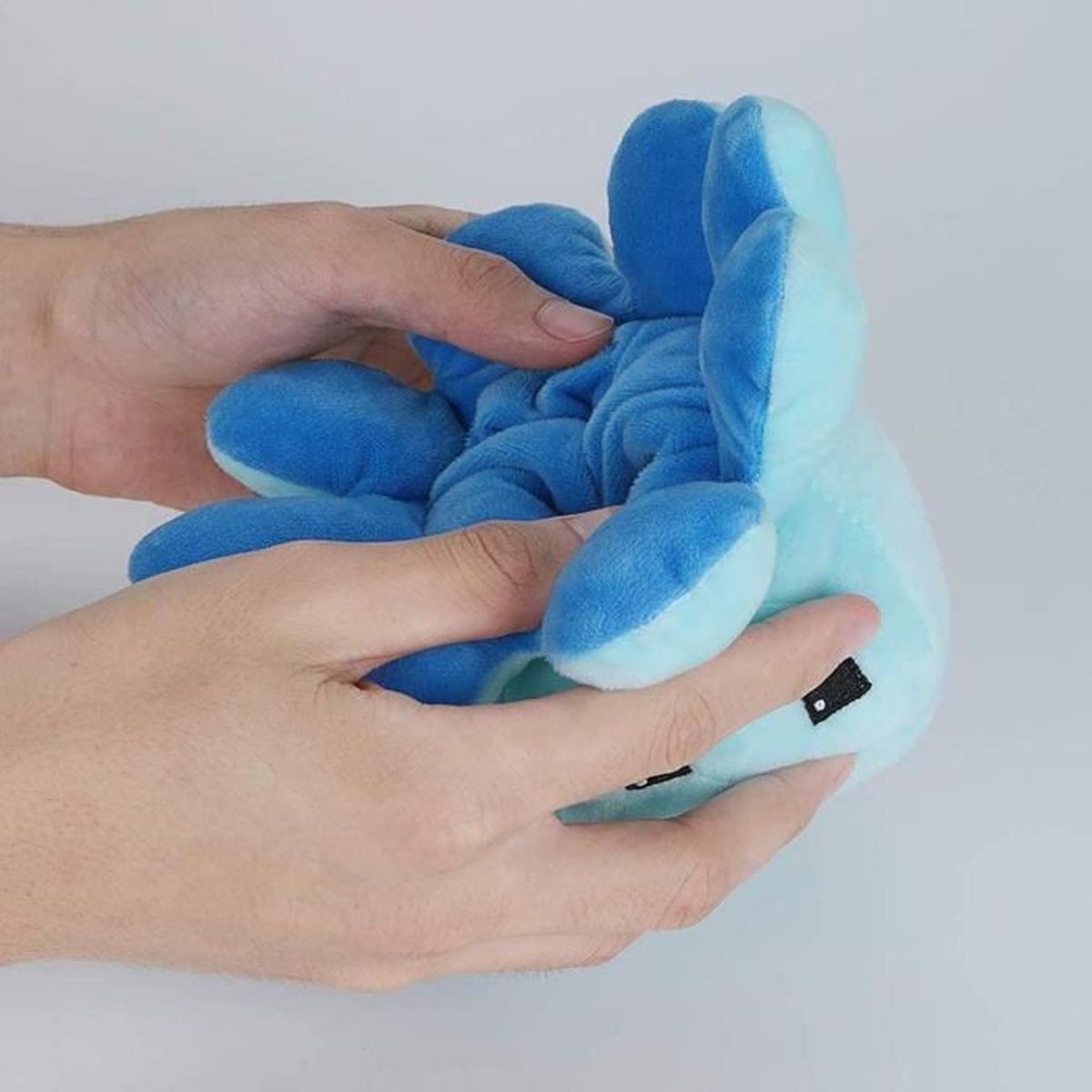 Vert QINQI Jouet en Peluche Double Face Flip Poulpe Jolie Poup/ée de Poulpe R/éversible Poup/ée Danimaux en Peluche Doux Cadeau de Jouets pour Enfants Gar/çons Filles Bleu Clair
