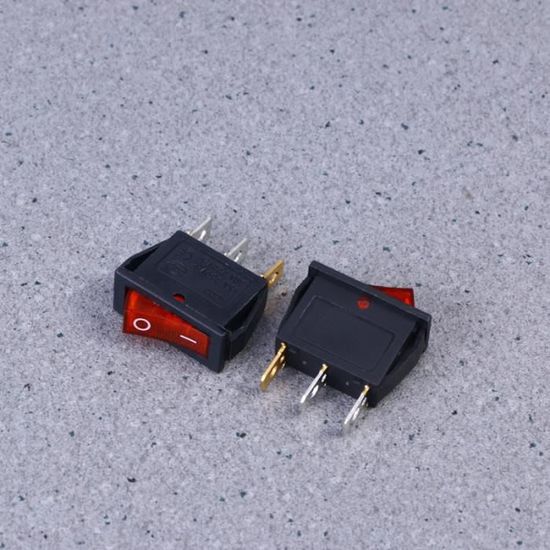 5 x Rouge Double Pole Double Throw Mini interrupteurs sur sur voiture À faire soi-même commutateur 2 A 250VAC 5 A 120VAC 6-Pin 5 x Rouge Double Pole Double Throw Mini interrupteurs sur sur voiture À faire soi-même commutateur 2 A 250VAC 5 A 120VAC 6-Pin