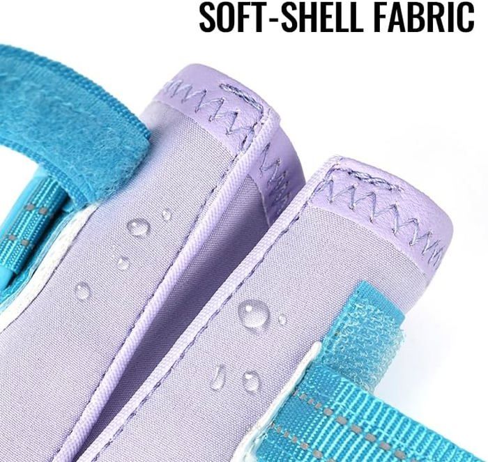 Bottes De Pluie Imperméables Pour Chien Avec Bretelles, Antidérapantes Et Réfléchissantes