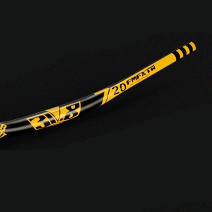 Guidon vtt jaune fluo outlet