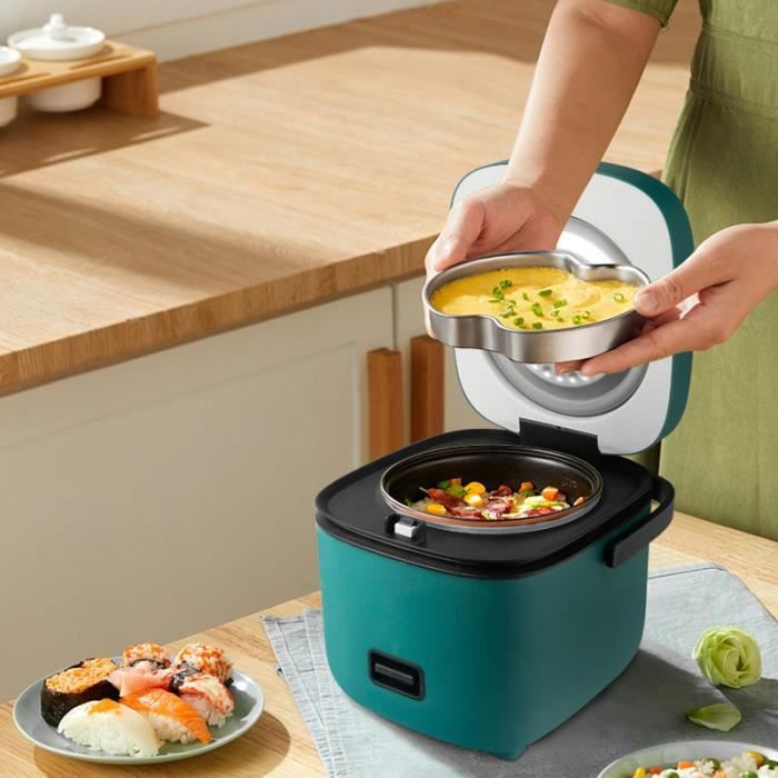 Mini Cuiseur à Riz 1L Électrique - Multifonction Avec Maintien Au Chaud