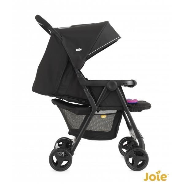 Poussette double Joie Aire double Rose Bleu 2 nacelles souples