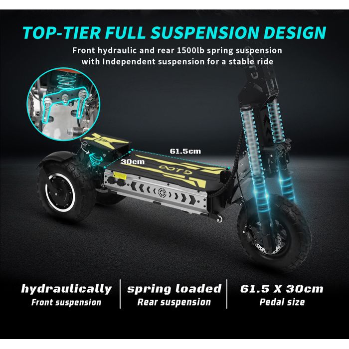 Électrique OOTD T30 Pliable 65km/h, 200kg Charge, 100km — free download