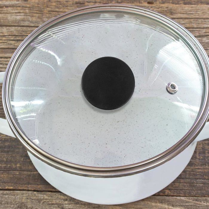 EN BOIS CACHE-POT Couvercles De Casseroles Rechange Marmite Wok EUR 18