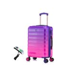CELIMS FRANCE Valise Cabine 55x35x25cm en Polycarbnate | Bagages à Main | Cadenas TSA | Violet