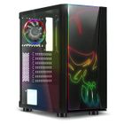 CWI Pc Gamer AMD X4 970 - GeForce GT10302Go - Mémoire 16Go - Disque dur SSD 120Go + 2To - WiFi - Windows 10 GHOST RGB