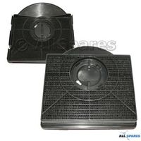 AllSpares |Filtre à charbon (2 pcs.) pour WPRO - IKEA - Elica - CHF303-1 - NYTTIG FIL 558 - F00189-S - Type 304