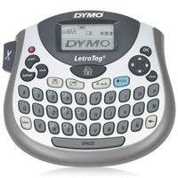 DYMO Étiqueteuse portable LetraTag LT-100T, gris,  avec clavier AZERTY
