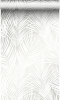 papier peint feuilles de palmier blanc - 0,53 x 10,05 m - 347741