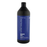 Matrix Total Results Brass Off Shampooing 1000ml - shampooing pour neutraliser les reflets chauds