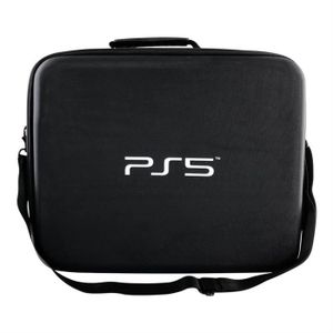 JEU PLAYSTATION 5 Logo noir-Sac fourre tout pour Console de jeu Ps5, étui de protection, valise de voyage avec poignée réglable