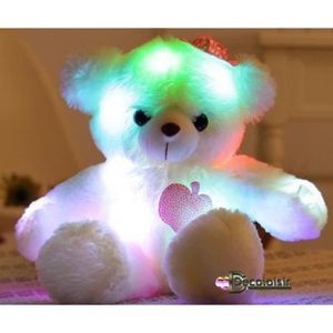 VGEBY Ours en peluche lumineux Ours en Peluche LED de 19,68 Pouces avec  Veilleuse Lumineuse, Animal en Peluche jeux poupee - Cdiscount Puériculture  & Eveil bébé