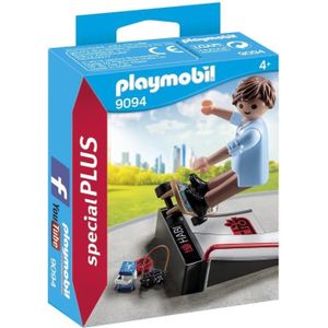 ASSEMBLAGE CONSTRUCTION PLAYMOBIL - Skateur avec Rampe - Playmobil Special