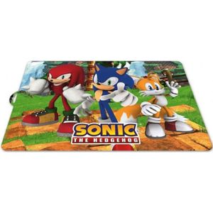 Set de table Sonic 3D sous main new Set de table Sonic 3D sous main new