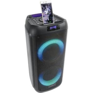 Party Light & Sound - Enceinte Karaoke Enfant USB Bluetooth Portable Party  ALFA-2600 200W Lumineuse - Jeu de lumière - Micro - Fête Anniversaire Boum  : : Instruments de musique et Sono