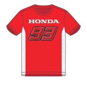 G/én/érique Honda Repsol Marc Marquez 93 Moto GP Panel Bleu Enfant T-shirt Officiel 2018