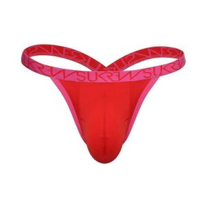 String Homme Dentelle Rouge Léger - Taille L (40-42), Polyamide, Neuf Avec étiquettes