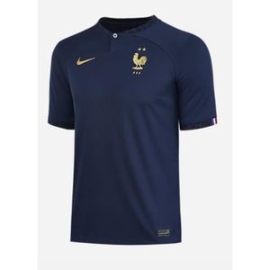 MAILLOT DE FOOTBALL - T-SHIRT DE FOOTBALL - POLO DE FOOTBALL Maillot Foot France FFF Home Domicile 2022-2023 Adulte