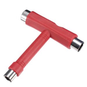 SKATEBOARD - LONGBOARD Ridge Tool T3 Outils Universel T-tool Skateboard Longboard mini BTR Cruiser Clef Rouge / Red