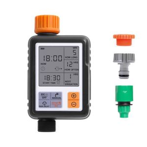 Minuteur D'Irrigation Intelligent à Piles – Programmateur Arrosage Automatique – Jardin, Pelouse, Serre, Balcon (IP65)