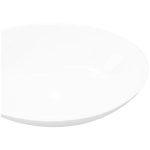LAVABO - VASQUE Lavabo ovale en céramique 40 x 33 cm Blanc - ZEROD