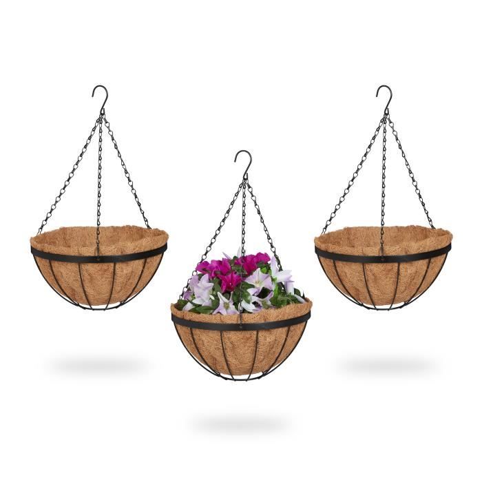 Zerone poulie pour plantes Cintre de plante rétractable ABS Nylon panier de  fleurs suspendu réglable en acier inoxydable pour - Cdiscount Jardin