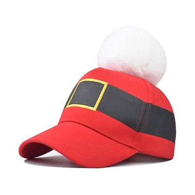 Casquette De Baseball De Noël Pour Homme Et Femme, Rouge Drôle En Coton