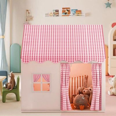 Tente de Jeu pour Enfants Tente Pop-Up pour Filles Princesse Château Grande Maison de Jeu Intérieur Extérieur Pliable Château de Rêve Cadeau pour Filles de 5 6 7 8 Ans