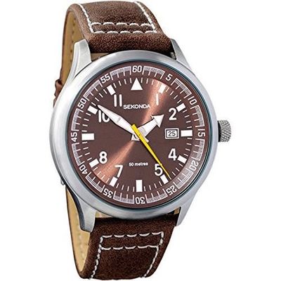 Sekonda Montre à Quartz de Marque pour Hommes avec Affichage