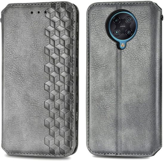 OKZone Cover per Oppo A74 4G / F19, Custodia Flip Pelle Portafoglio Magnetica Libro con Slot Schede, Slim Silicone TPU Bumper Wallet Supporto Case, Antiurto Cover per Oppo A74 4G / F19