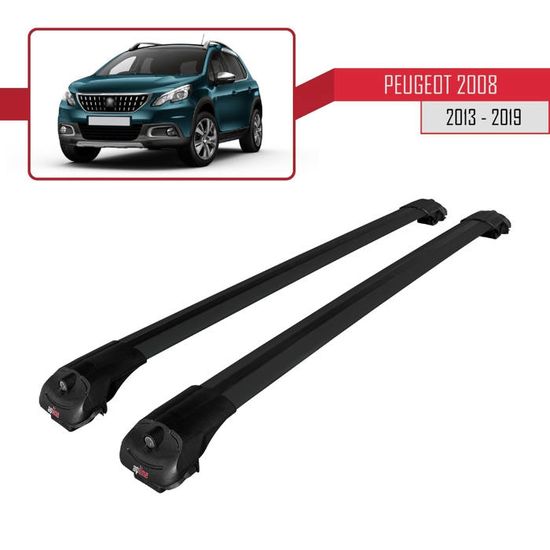 Barres De Toit Pour Dacia Dokker (2012-2021) - Porte-Bagages 3 Barres Aluminium - Charge 75kg