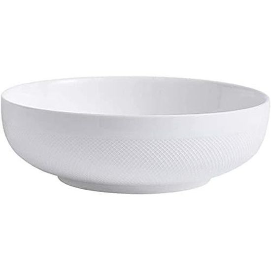 Lot De 6 Bols Plastique Noir Réutilisables 17.5cm – Saladiers 800ml Pour Pâtes, Soupes, Snacks, Pique-nique